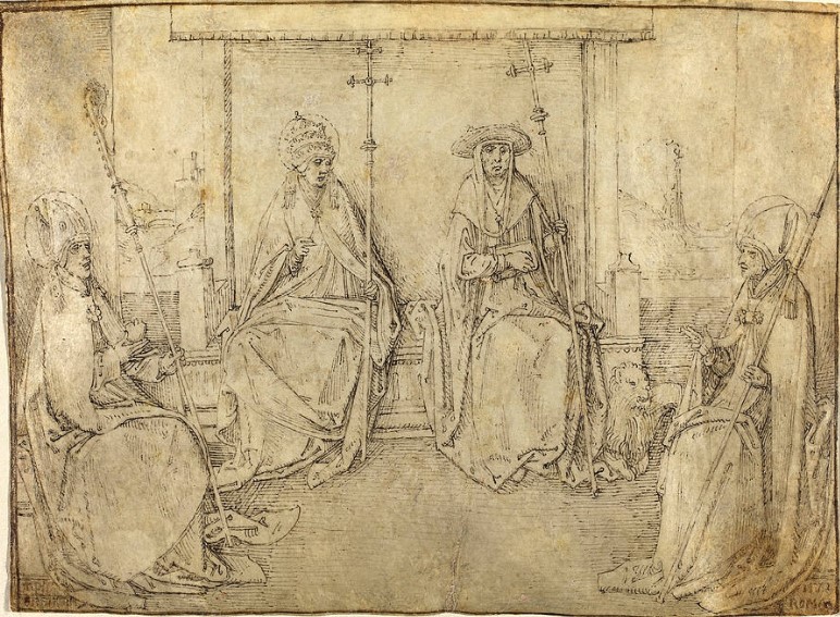 I quattro Padri latini della Chiesa