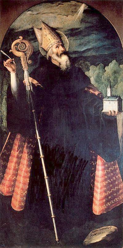 Sant'Agostino vescovo e Dottore della Chiesa