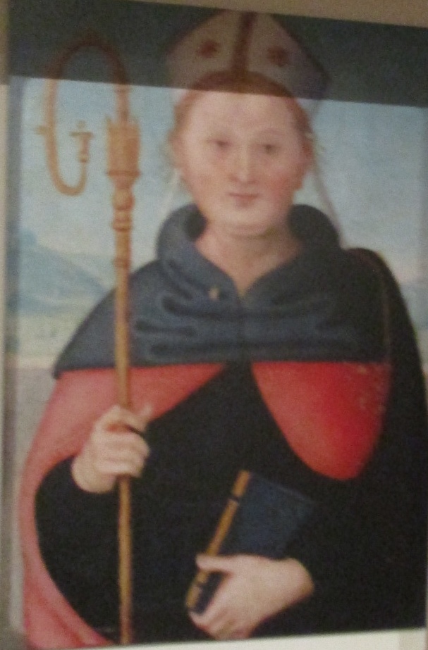 Sant'Alipio vescovo di Pietro Vannucci detto il Perugino