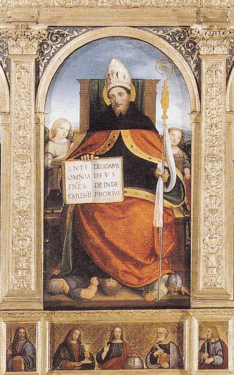 Agostino consegna la sua regola