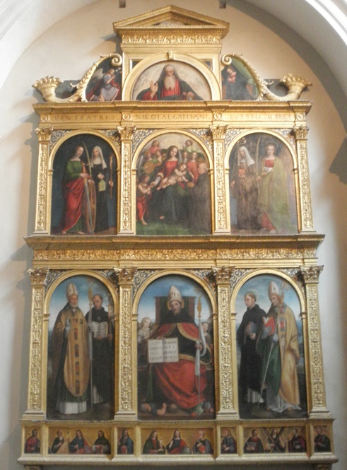 Polittico Galliani di Albertino Piazza a Lodi
