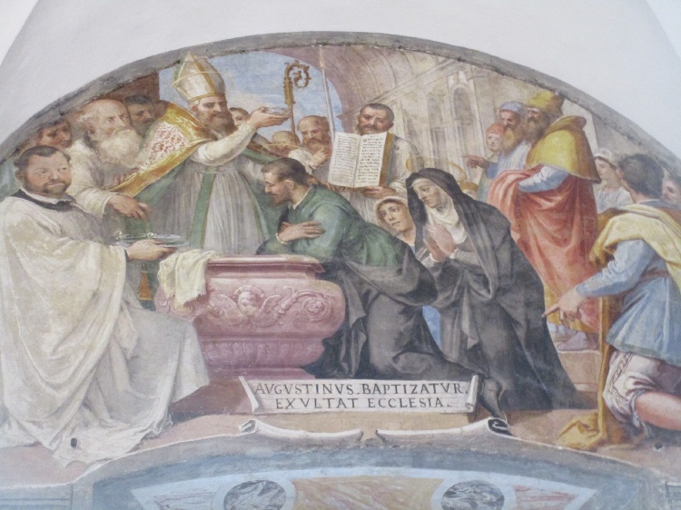 Battesimo di Agostino a Milano