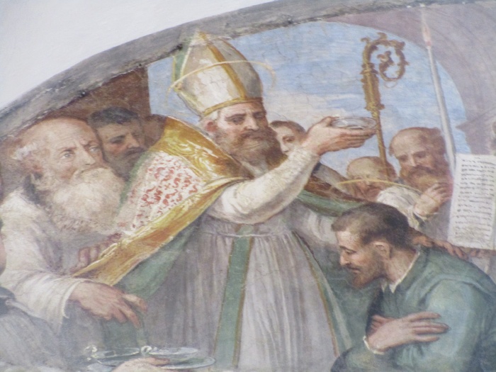 Battesimo di Agostino a Milano
