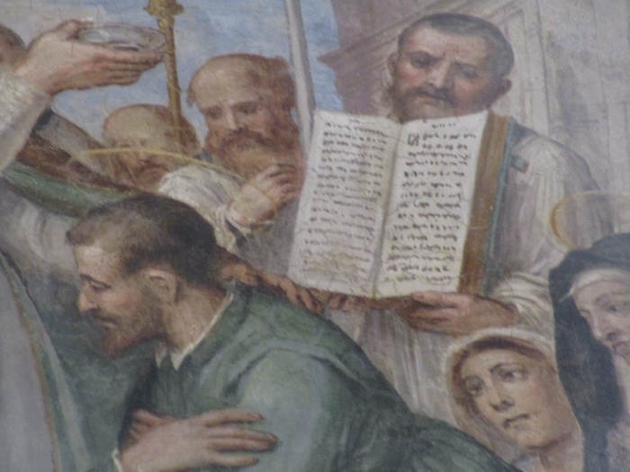 Battesimo di Agostino a Milano