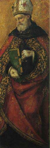 Sant'Agostino vescovo e Dottore della Chiesa