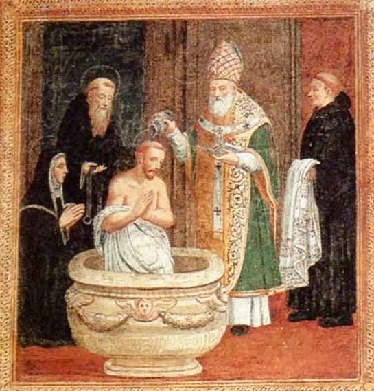 Battesimo di sant'Agostino