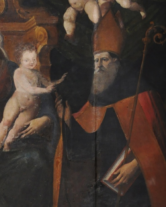 Madonna della Cintura con i santi Agostino e Monica e papa Eugenio IV