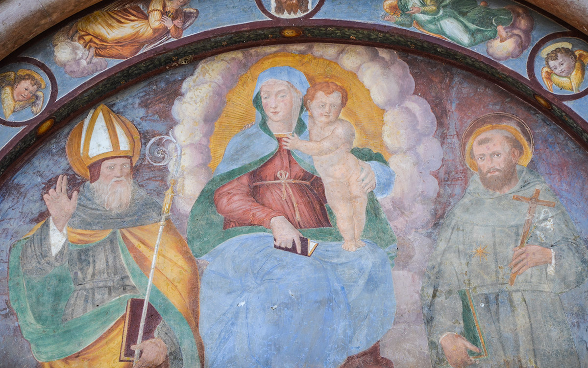 Madonna col Bambino e i SS.  Agostino e Nicola da Tolentino