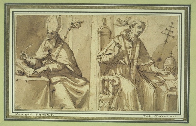 Sant'Agostino e san Gregorio