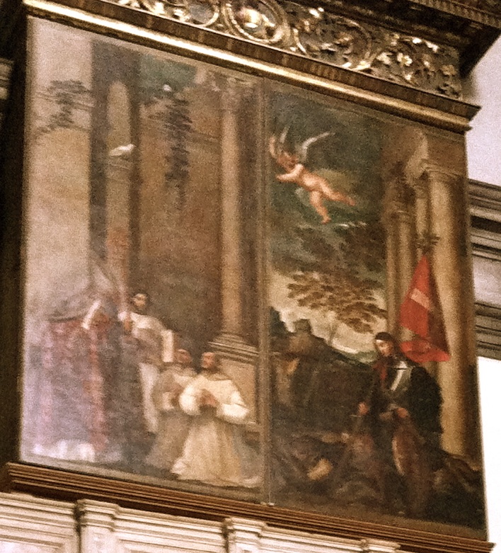 Sant'Agostino consegna la sua regola ai Canonici