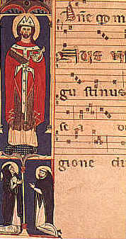 Agostino Dottore della Chiesa dal Civico Museo di Bologna, ms. 513
