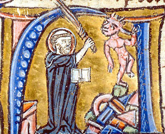 Agostino scaccia i demoni delle eresie