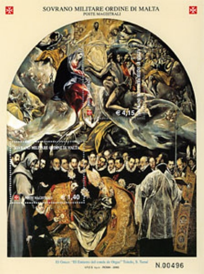 Agostino e la sepoltura del conte di Orgaz