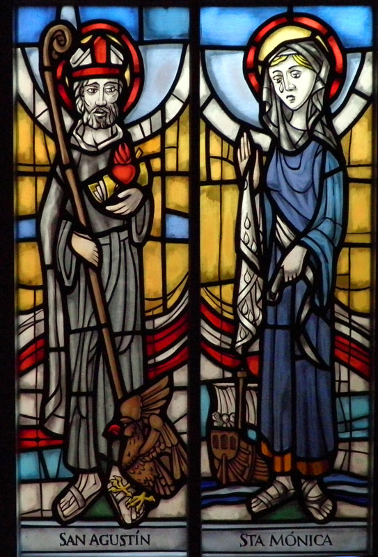Agostino e sua madre Monica