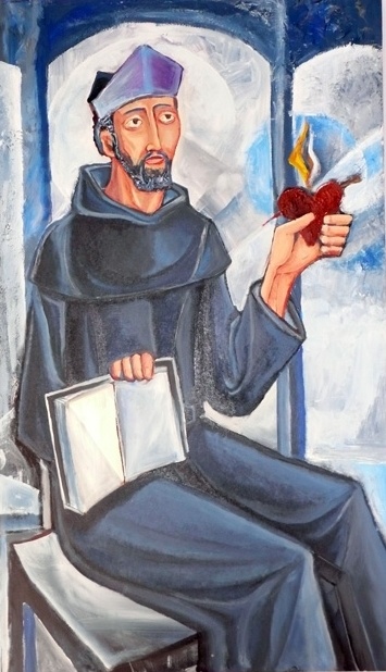 Agostino monaco e cardioforo