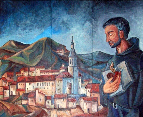 Agostino monaco e cardioforo