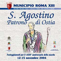 Sant'Agostino patrono di Ostia