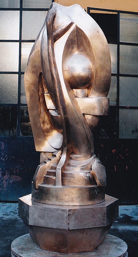 Germoglio la casa di Sant'Agostino dello scultore Nunzio Quarto