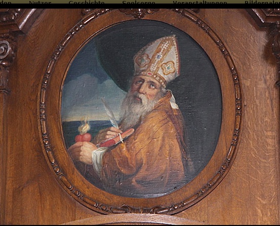 Agostino vescovo e cardioforo