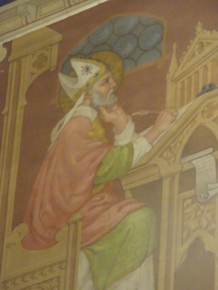 Agostino Dottore della Chiesa allo scrittoio