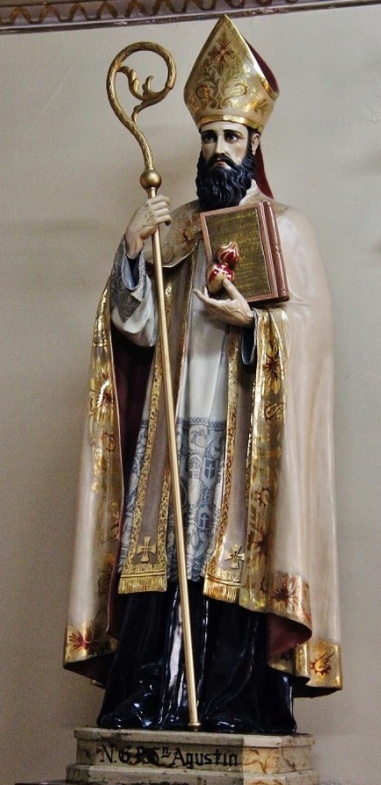 Sant'Agostino cardioforo vescovo e Dottore della Chiesa
