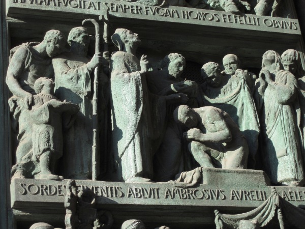 Il battesimo di Agostino