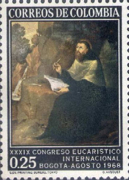 Sant'Agostino monaco scrive trattati