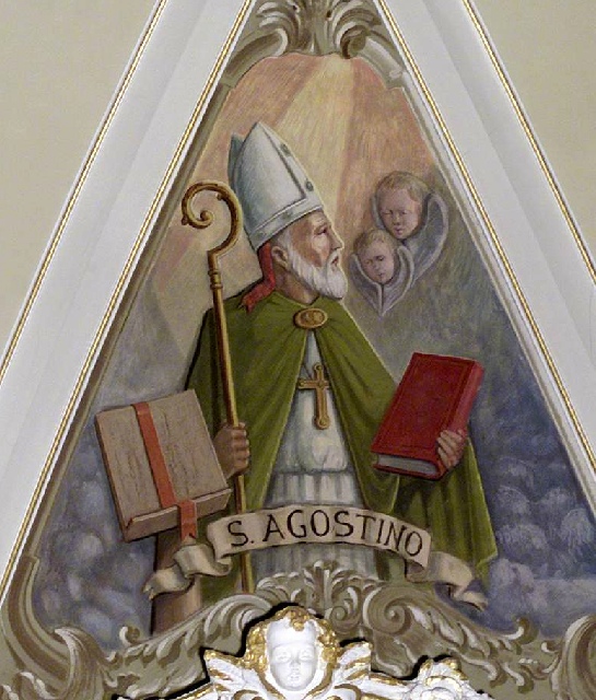 Sant'Agostino vescovo e Dottore della Chiesa