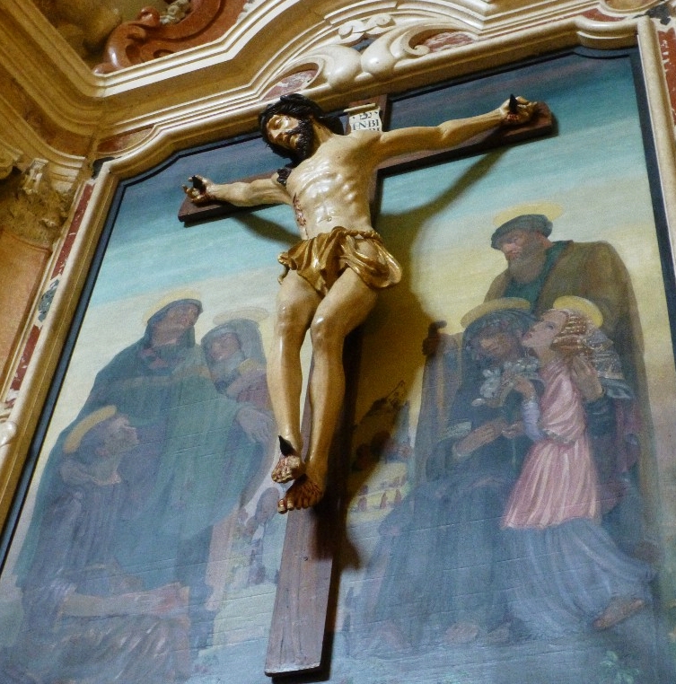 Sant'Agostino, santa Monica, san Gioacchino e santa Caterina da Siena