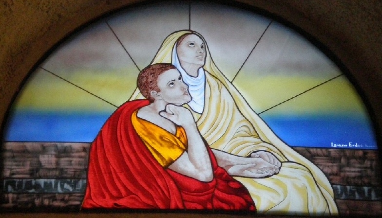 Visione di Sant'Agostino e Monica ad Ostia (foto di Francesco Cossu)
