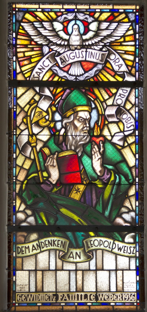 Sant'Agostino vescovo e cardioforo