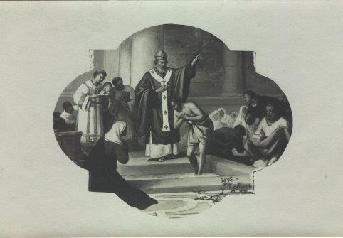 Battesimo di Agostino a Milano