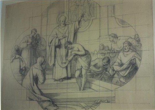 Battesimo di Agostino a Milano