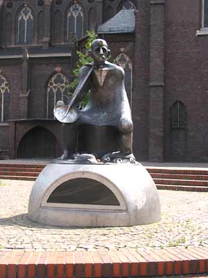 Sant'Agostino in meditazione a Gelsenkirchen