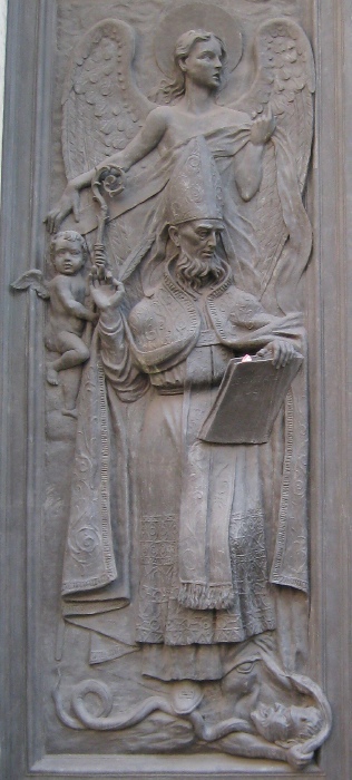 Sant'Agostino scrive il De Civitate Dei