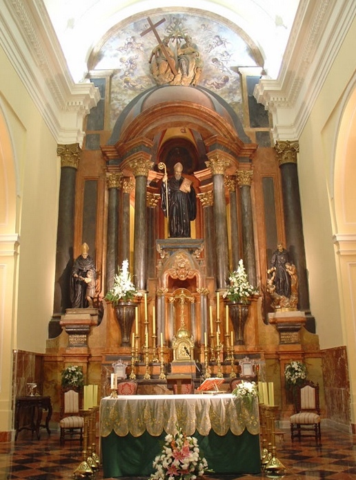 Agostino vescovo e Dottore della Chiesa a Malaga