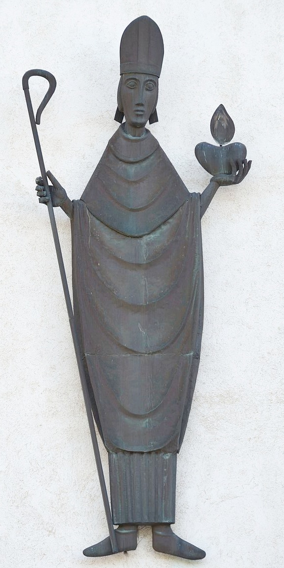 Sant'Agostino vescovo e cardioforo
