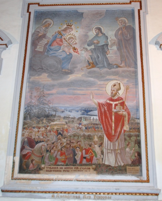 Traslazione del corpo di sant'Agostino per Casei Gerola