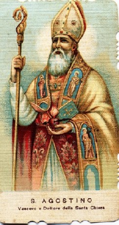 Sanctus Augustinus vescovo e cardioforo