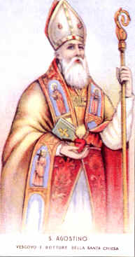Sanctus Augustinus vescovo e cardioforo