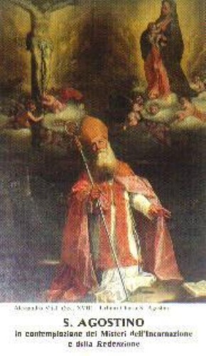 Agostino vescovo tra il latte della Vergine e il sangue di Cristo
