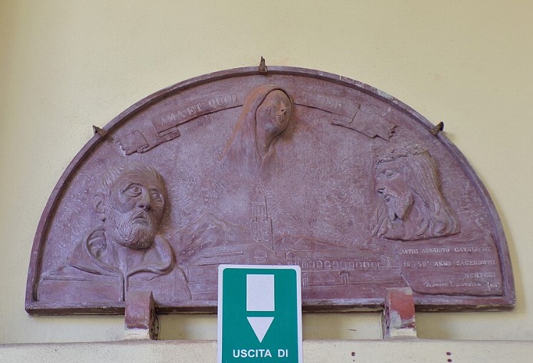 Agostino, la Vergine e il Cristo