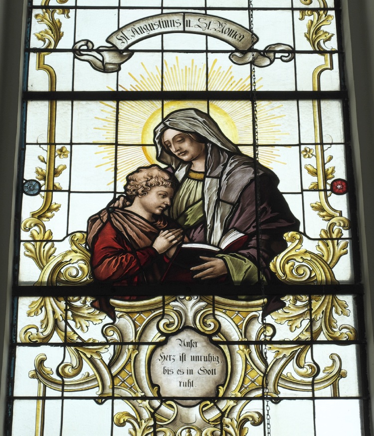 Agostino e sua madre Monica