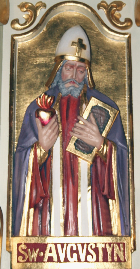 Sant'Agostino vescovo e cardioforo