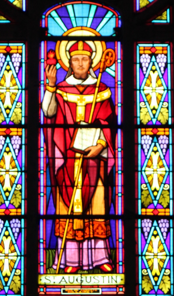 Sant'Agostino vescovo e cardioforo