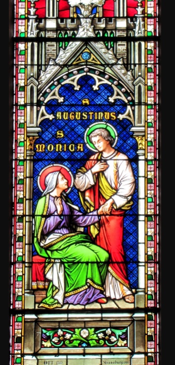 Agostino e sua madre Monica