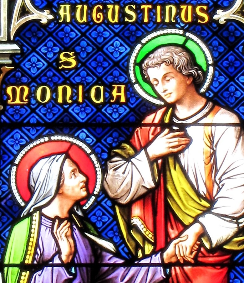 Agostino e sua madre Monica
