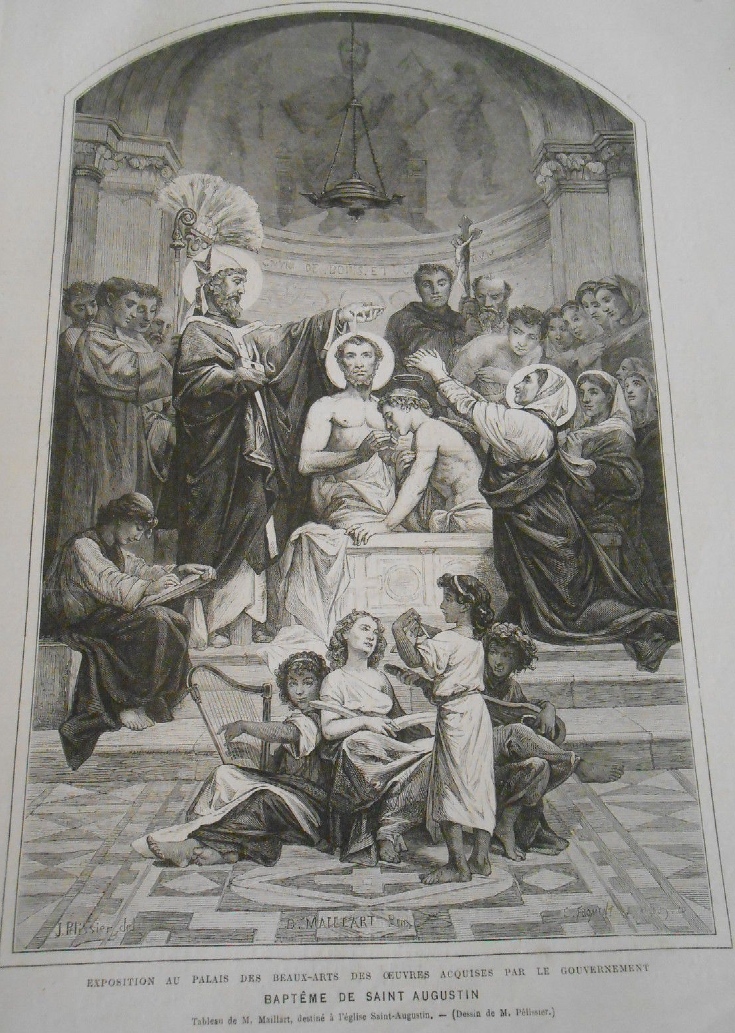 Battesimo di sant'Agostino a Milano