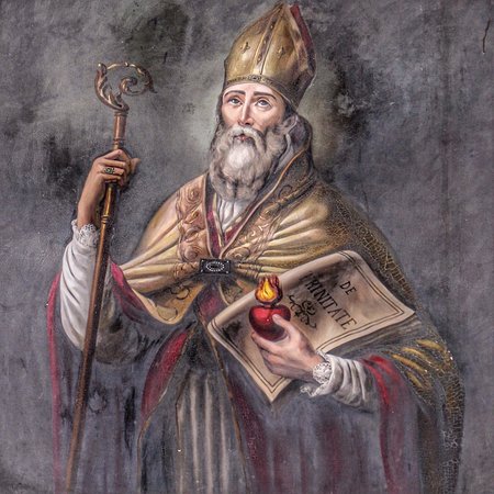 Agostino vescovo e cardioforo