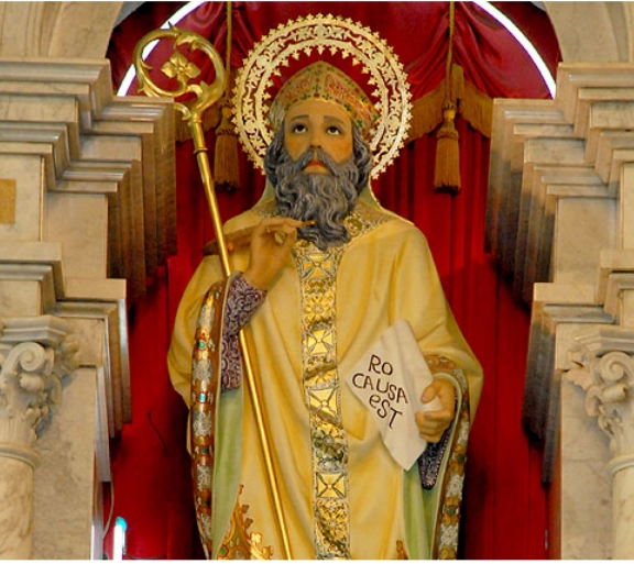Sant'Agostino vescovo e Dottore della Chiesa